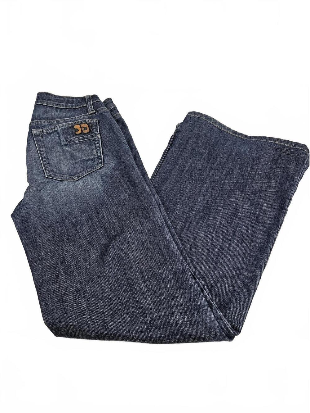 Vintage Y2K Joe's Women's Dark Wash Wide Leg Muse Jeans W26 Made in the USA